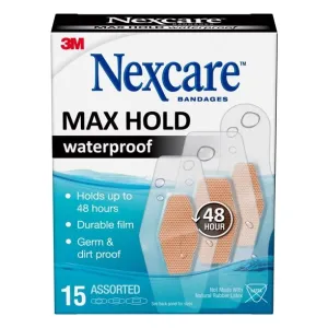 3M™ Nexcare™ Max Hold Waterproof Bandages