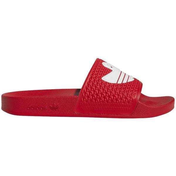 Adidas Mark Gonzales Shmoofoil Slides Scarlet - Footwear White