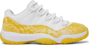 Air Jordan 11 Retro Low Yellow Snakeskin (W)