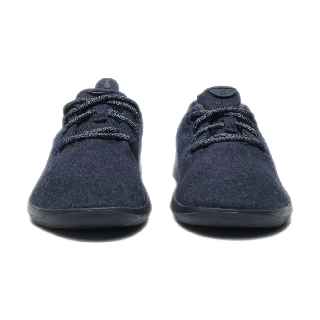 Allbirds Runners Sport Shoes Wool Black Colour For Men