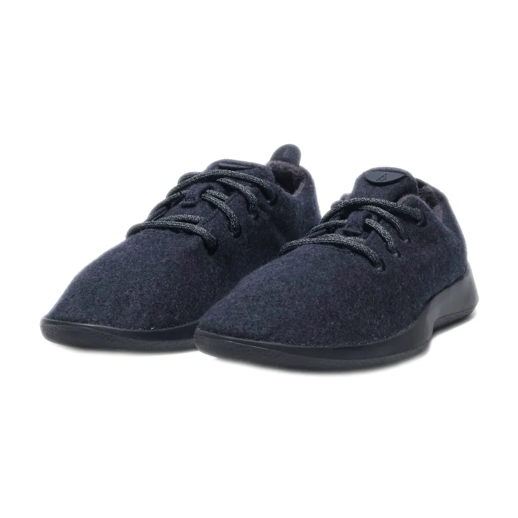 Allbirds Runners Sport Shoes Wool Black Colour For Men