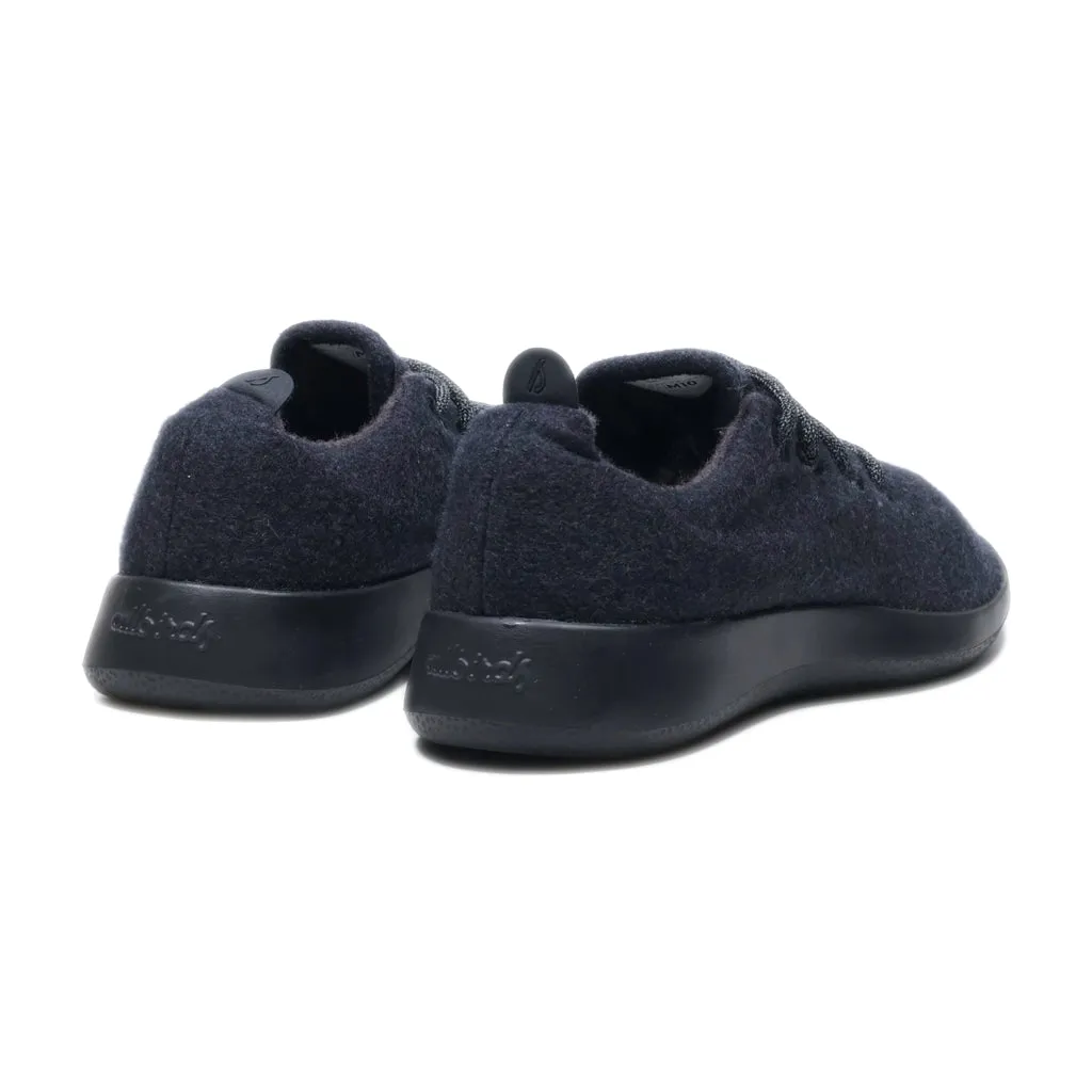 Allbirds Runners Sport Shoes Wool Black Colour For Men