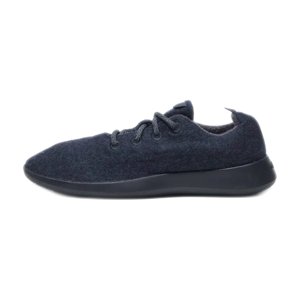 Allbirds Runners Sport Shoes Wool Black Colour For Men