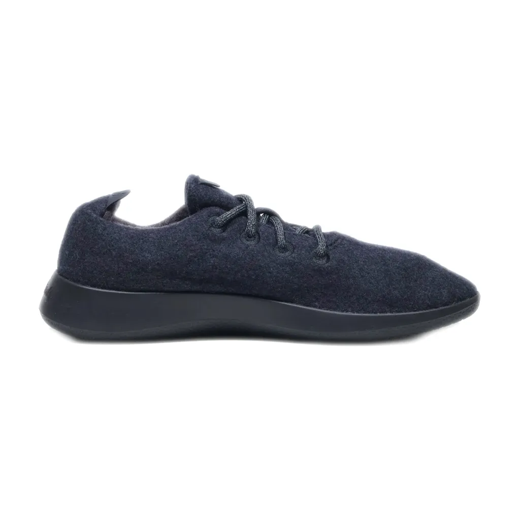 Allbirds Runners Sport Shoes Wool Black Colour For Men