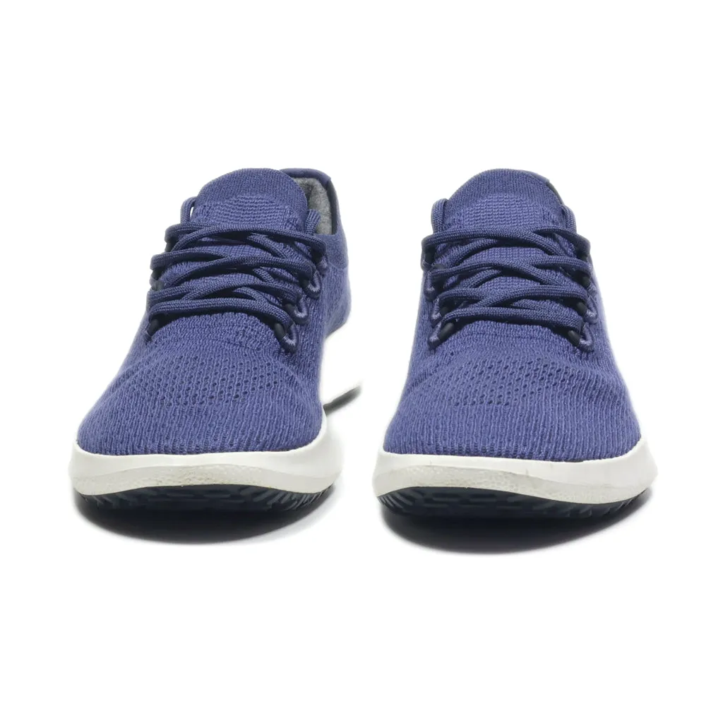 Allbirds Tree Dasher 2 Sport Shoes Wool Blue Colour For Men