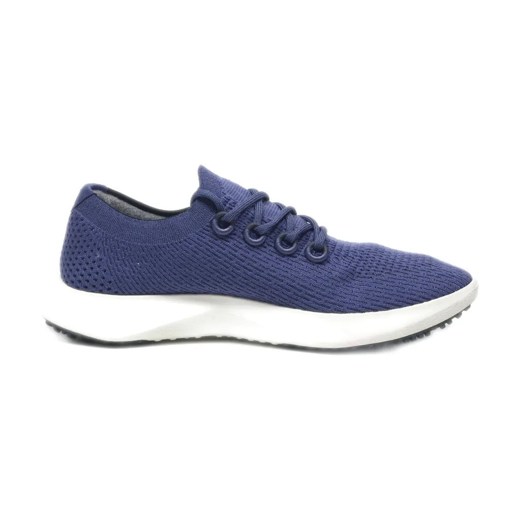 Allbirds Tree Dasher 2 Sport Shoes Wool Blue Colour For Men