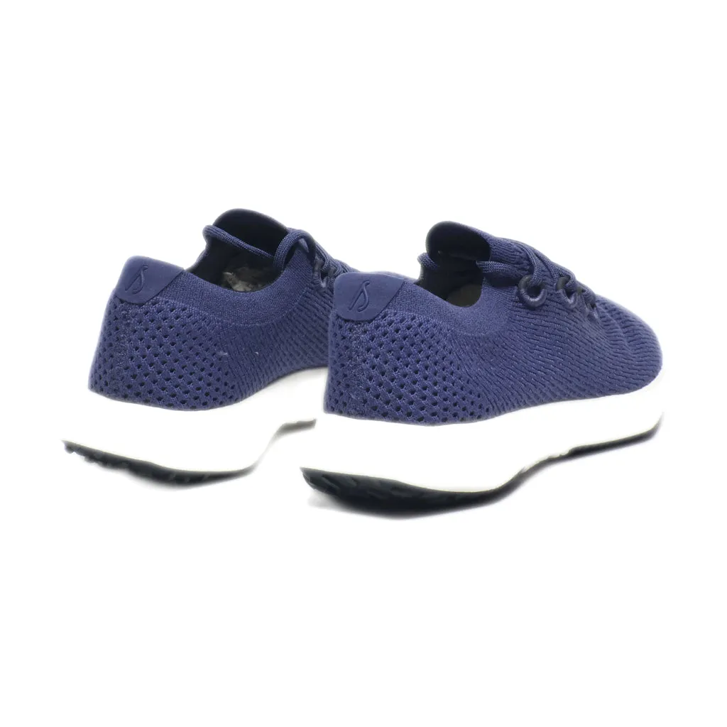 Allbirds Tree Dasher 2 Sport Shoes Wool Blue Colour For Men