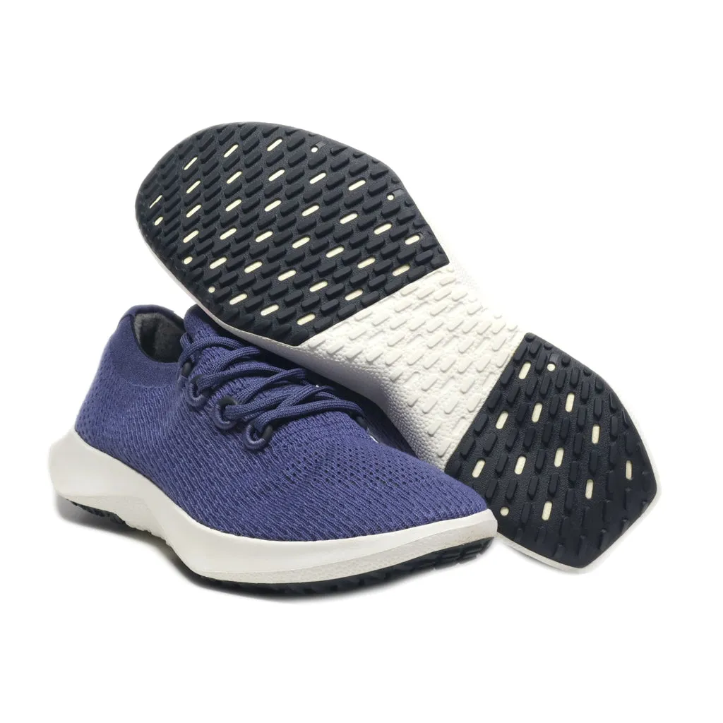 Allbirds Tree Dasher 2 Sport Shoes Wool Blue Colour For Men