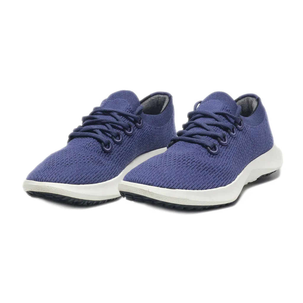 Allbirds Tree Dasher 2 Sport Shoes Wool Blue Colour For Men