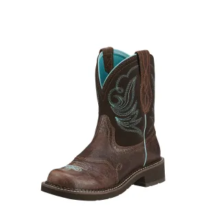 Ariat Women's Fatbaby Heritage Dapper Boot - Royal Chocolate/Fudge