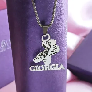 Ballet Name Necklace