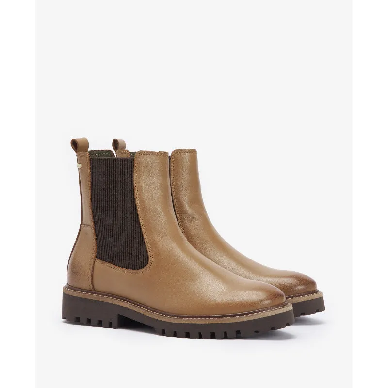 Barbour Harmby Ladies Chelsea Boot - Chestnut