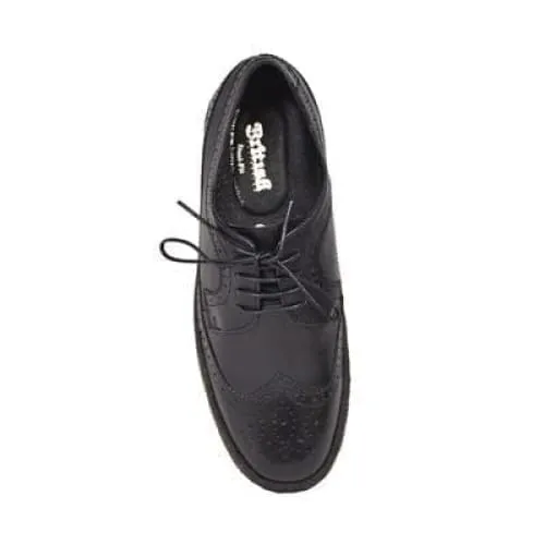 British Walkers Wingtip Oxfords Men's Black Leather Low Tops