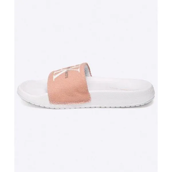 Calvin Klein Unisex - Viggo Heavy Canvas Slides - Dusk