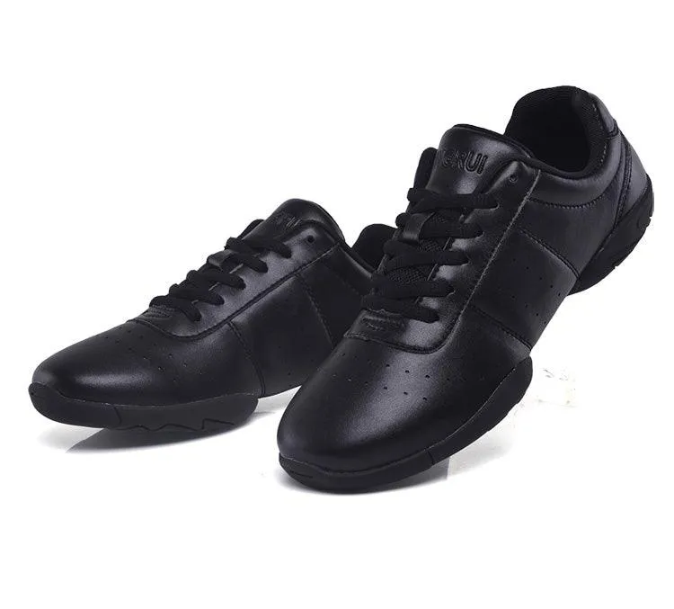 Children's Soft Microfiber Non-Slip Gym Sneakers for Dance and Bodybuilding