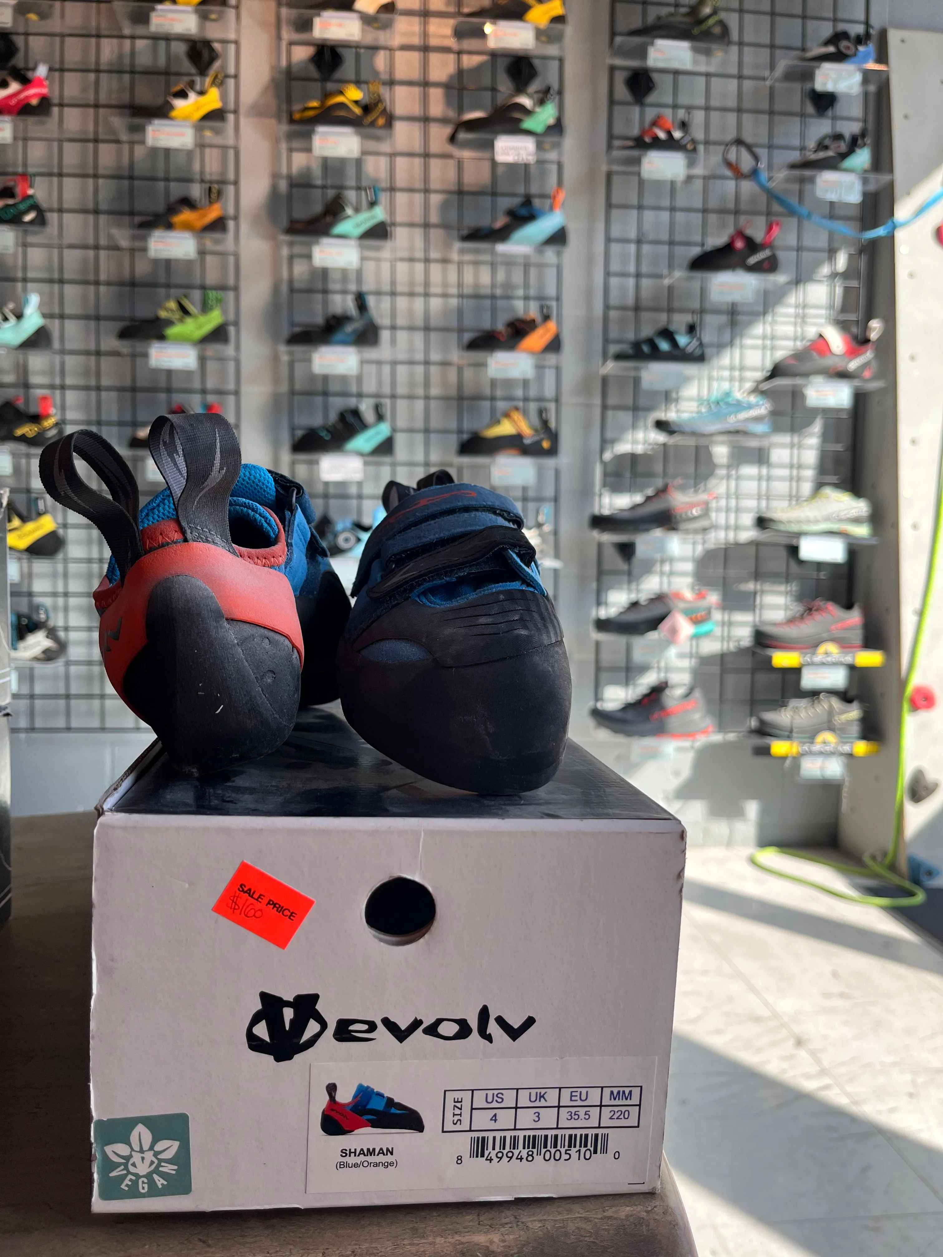 Clearance: Evolv Shaman Climbing Shoes