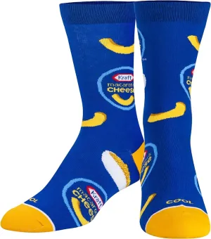 Crazy Socks Macaroni & Cheese Socks (1 Pair)