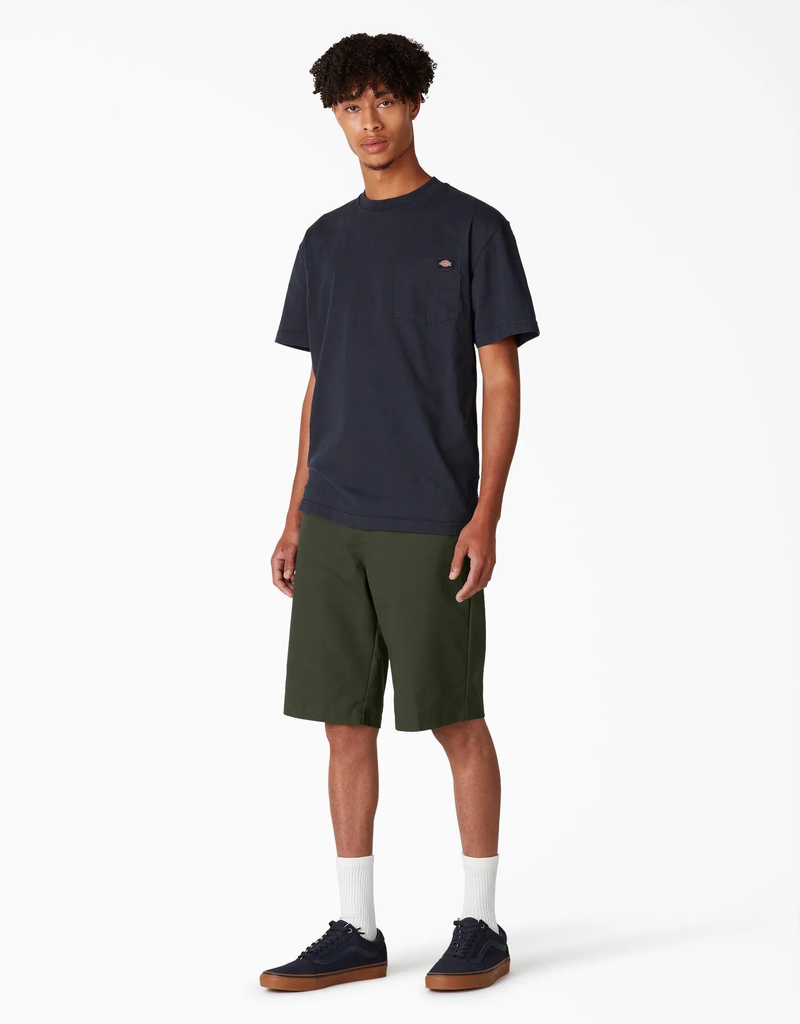 Dickies Skateboarding Slim Fit Shorts - Olive Green (OG)