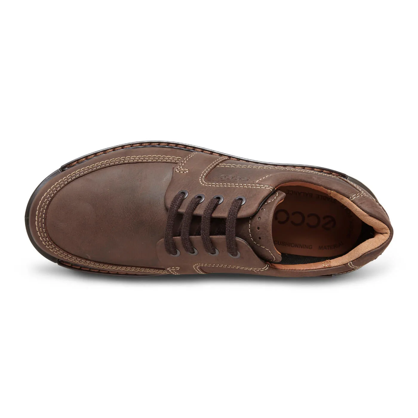 Ecco Men's Fusion II Tie - Cocoa Brown