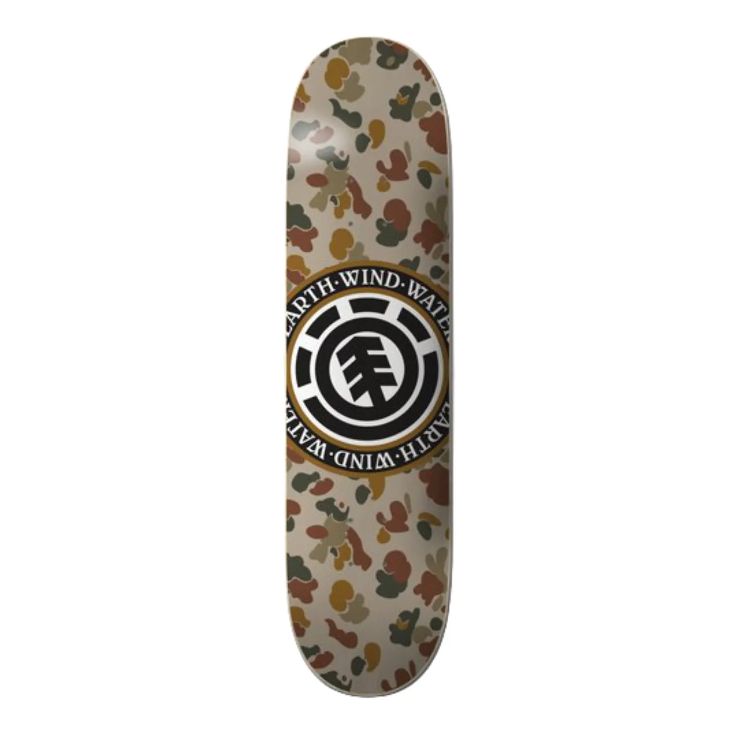 ELEMENT SAND CAMO SEAL SKATEBOARD DECK 8.0”