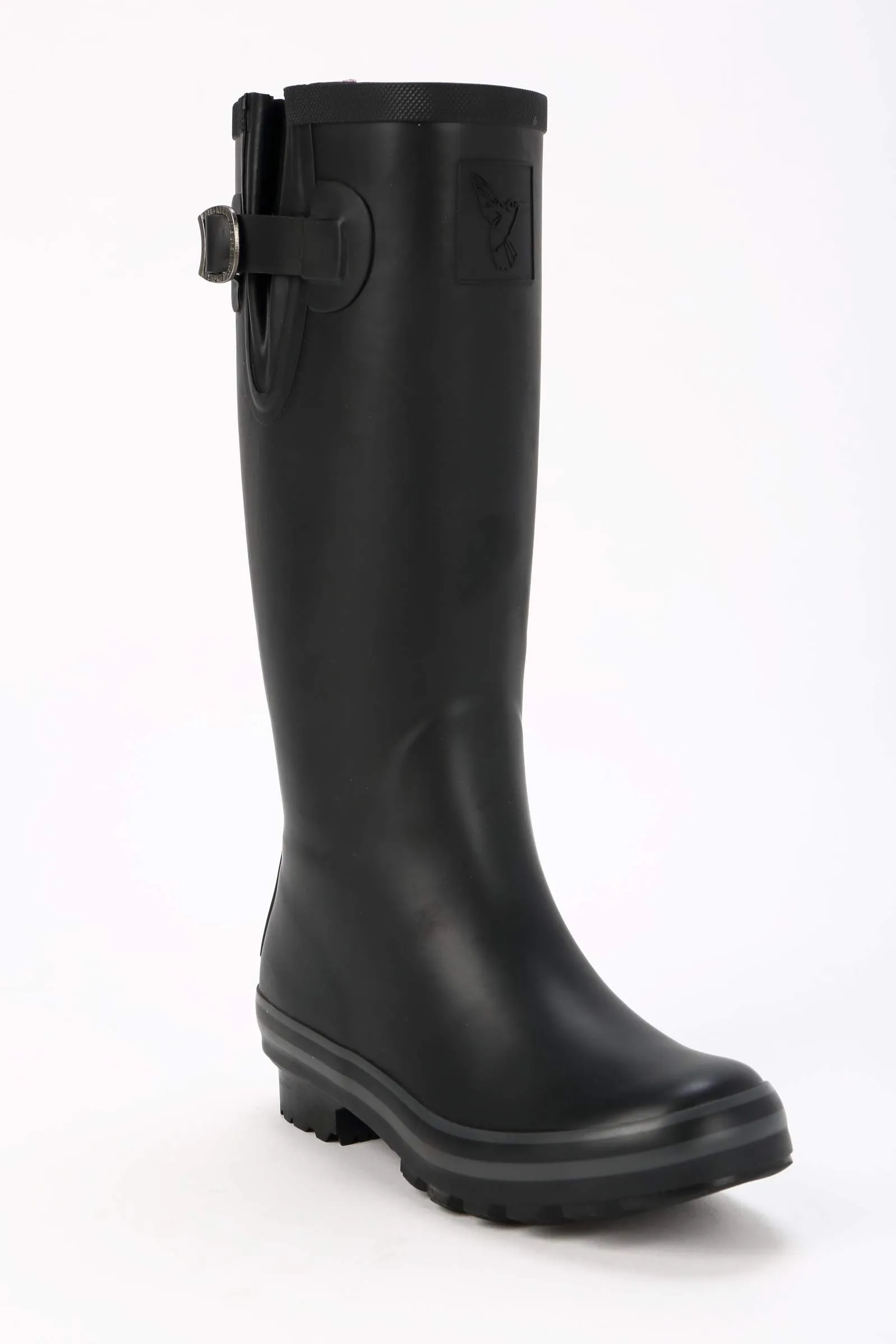 EVERCREATURES PLAIN ALL BLACK WELLIES