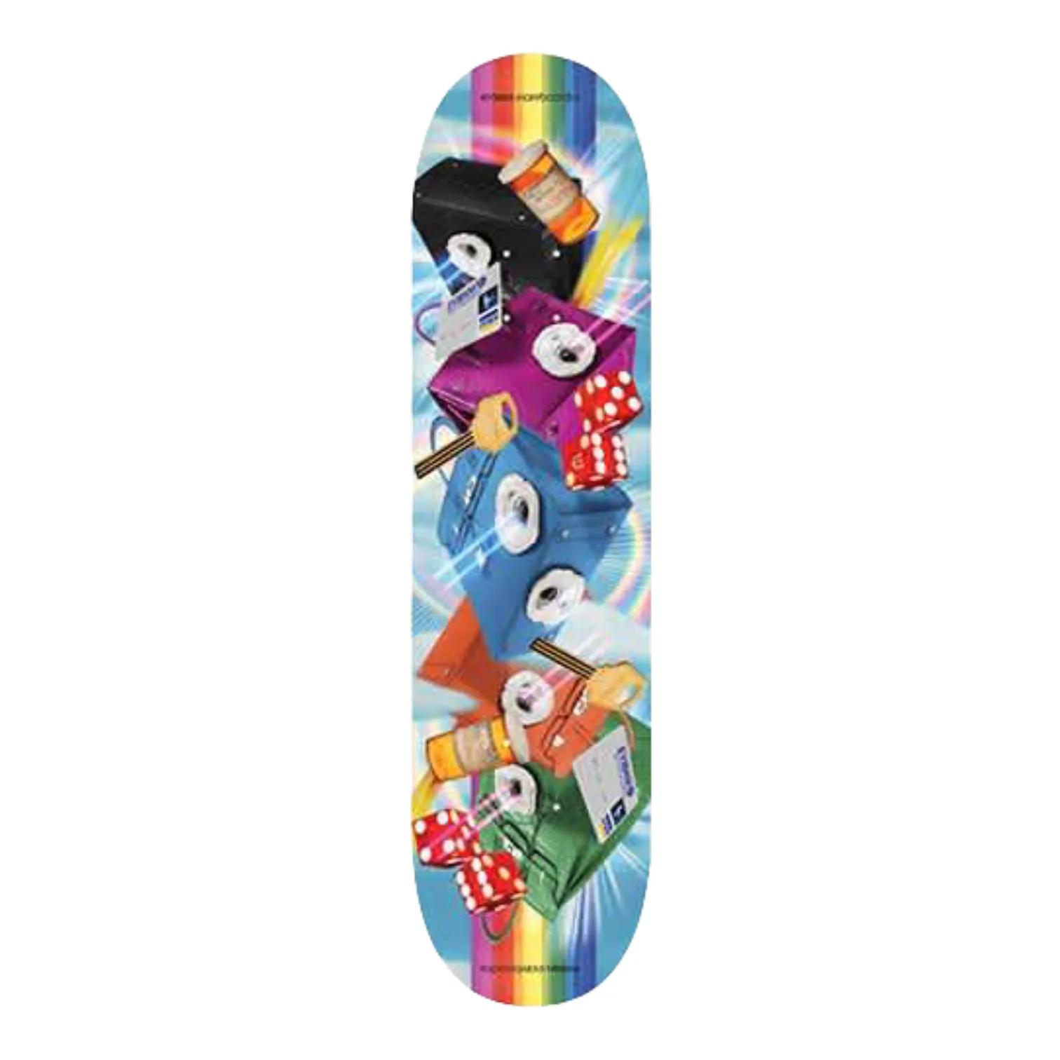 Evisen "Rainbow" Skateboard Deck 8.75”