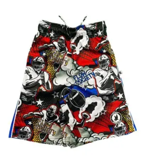 Flow Society - Boys - Comic Football Attack Shorts