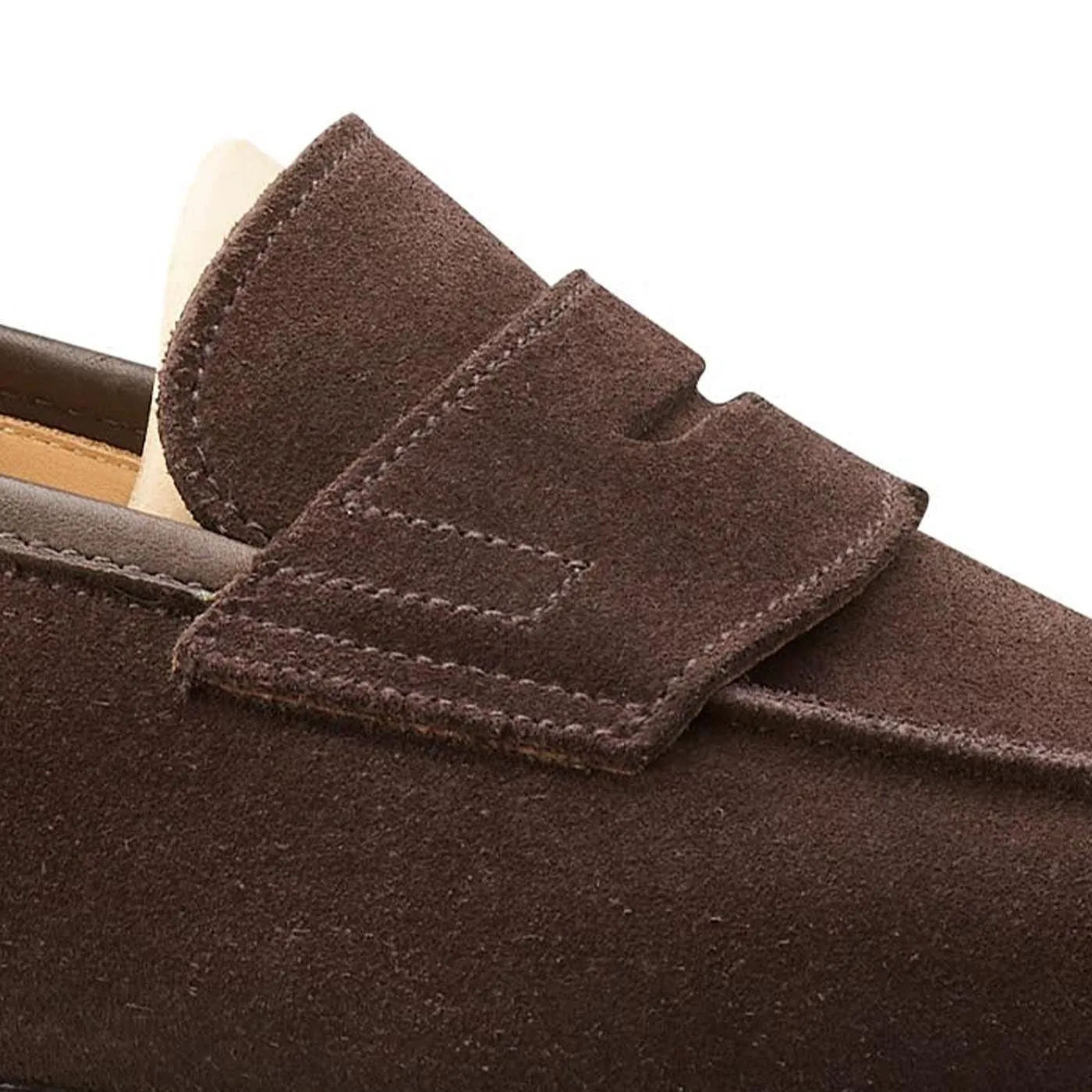 Grantham 2 Dark Oak Suede