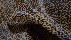 Hair-On Baby Leopard Print Cowhide