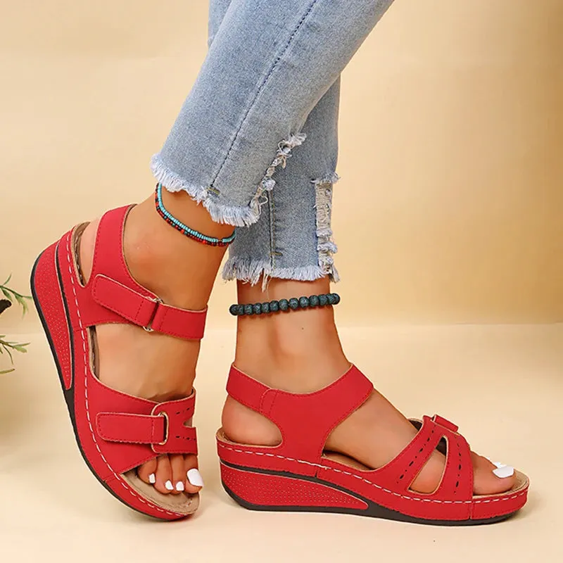 Hnzxzm Women Sandals On Offer Summer Sandals Woman Party Ladies Shoes Wedge Women Shoes Woman Plus Size Women Sandals Footwear Female