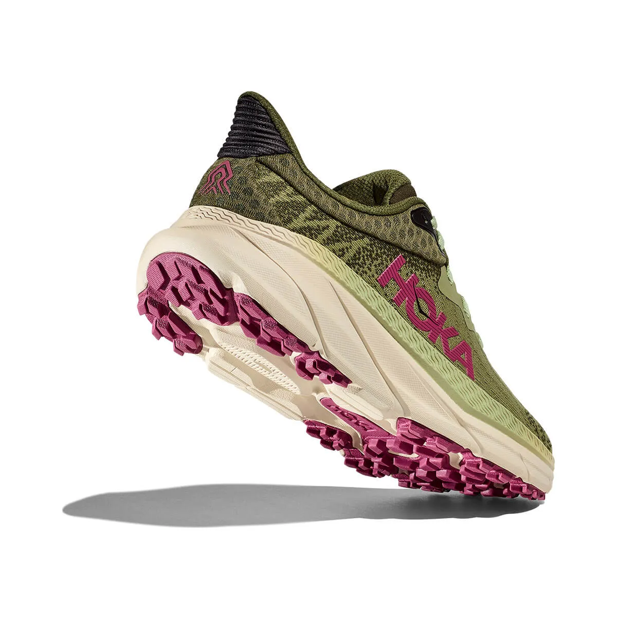 Hoka Challenger 7 Womens | Forest Floor / Beet Root