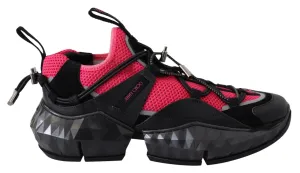 Jimmy Choo Diamond Black Pink Sneakers