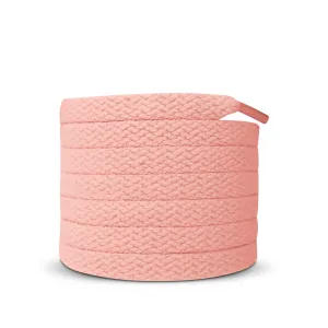 Jordan 1 Laces Basics Flat Thin - Salmon Pink Laces