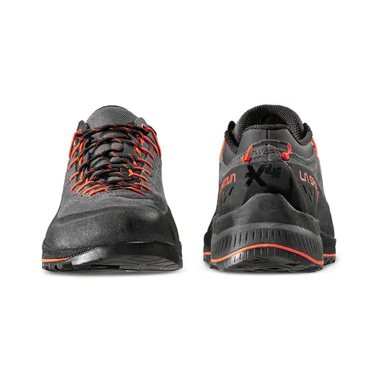 La Sportiva TX4 Evo Mens Approach Shoe - Carbon/Cherry Tomato