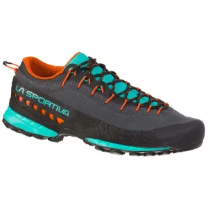 La Sportiva TX4 Womens Approach Shoe - Carbon/Aqua