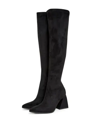 Luxury Thigh-High Suede Boots