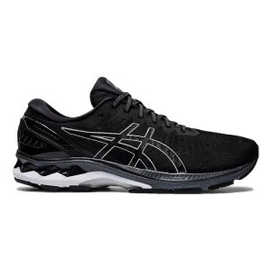 Men's Asics Gel-Kayano 27, Black/Pure Silver, 9.5 2E Wide