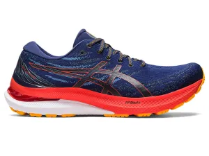 Men's Asics Gel-Kayano 29, Deep Ocean/Cherry Tomato, 11 2E Wide