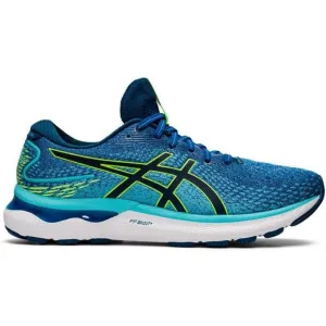 Men's Asics GEL-Nimbus 24, Lake Drive/Hazard Green, 11 4E Extra Wide