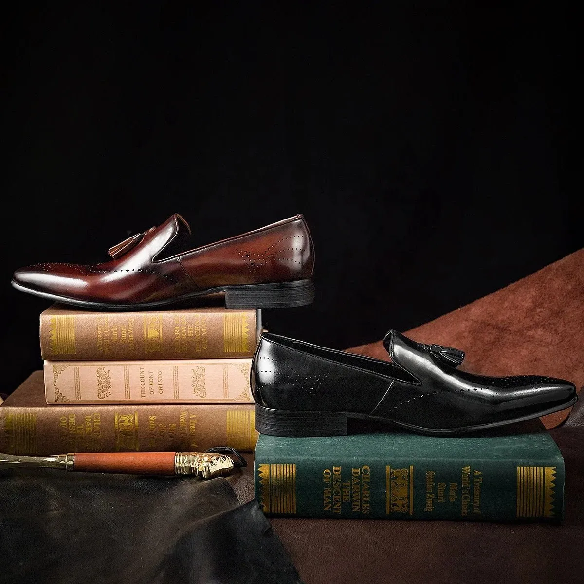 Men's Footwear Leather Shoes - Handcrafted Design, Premium Quality