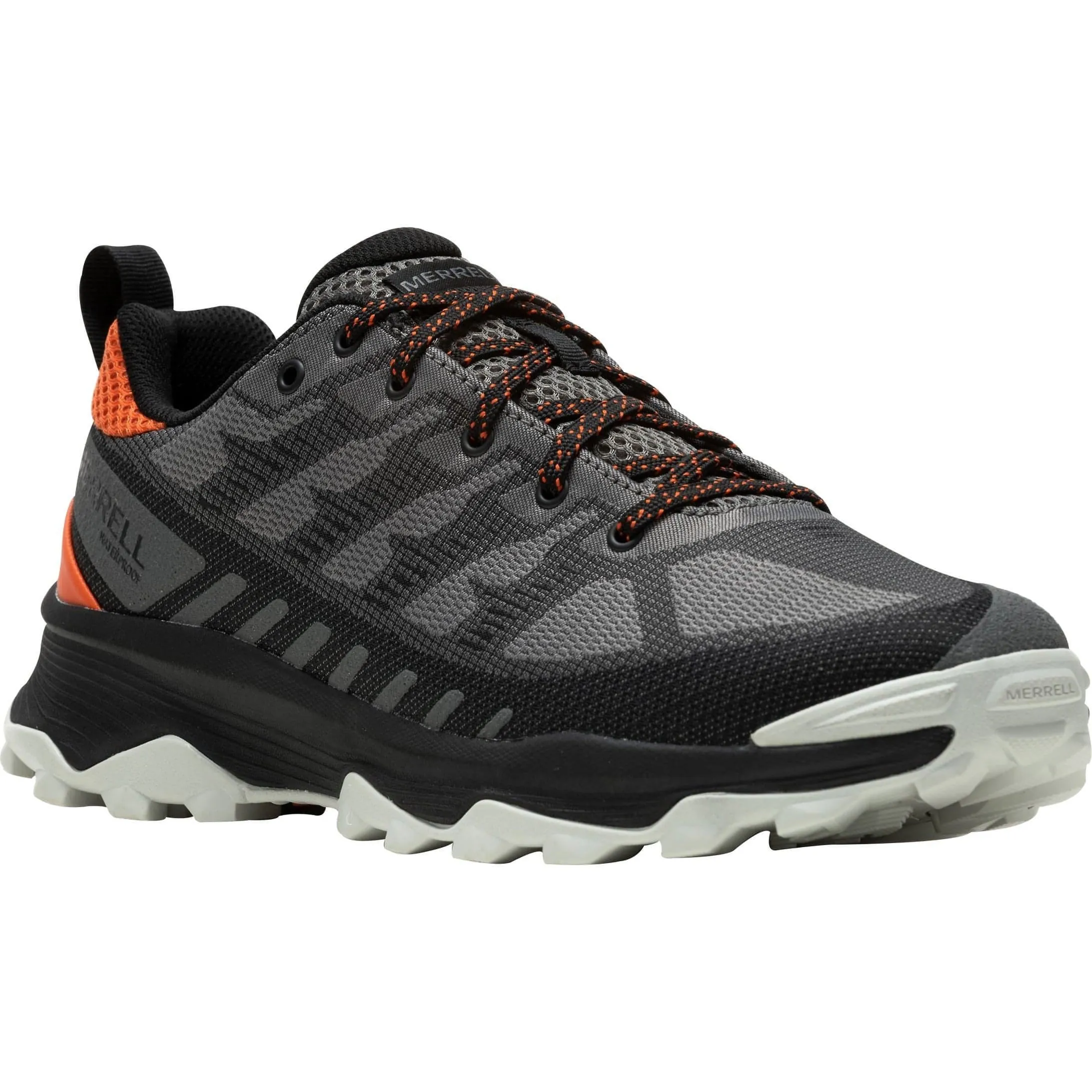 Merrell Speed Eco Waterproof Mens Walking Shoes - Grey