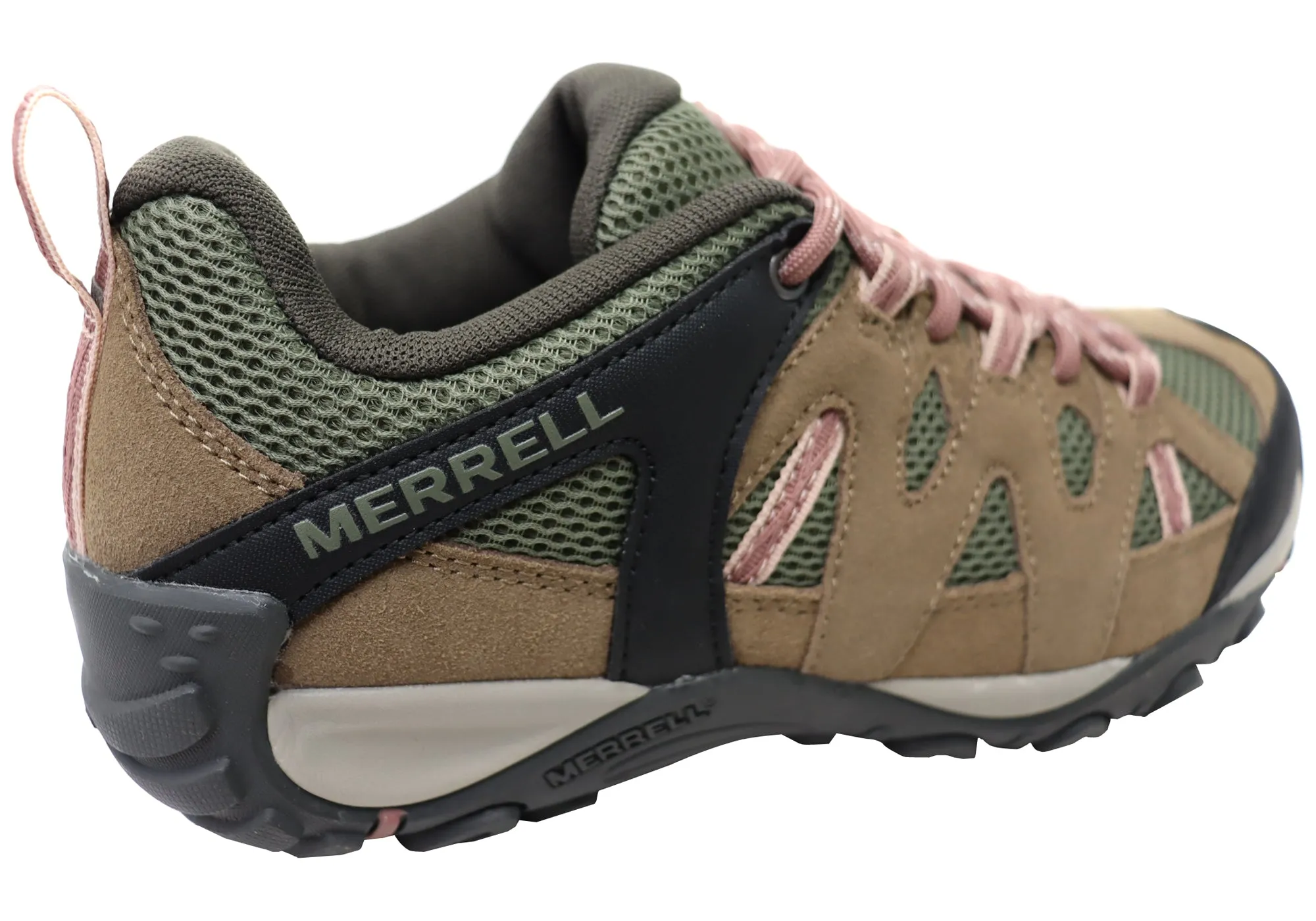 Merrell Womens Deverta 2 Comfortable Leather Hiking Shoes