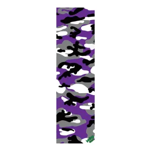 Mob Purple Camo Sheet Skateboard Grip Tape 9”x33”