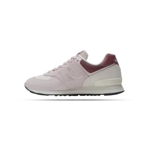 New Balance 574 NB Pink White Unisex Sneakers