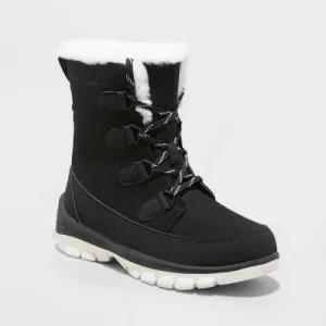 New - Universal Thread Women's Winter Snow Boots Fur High Ankle Waterproof