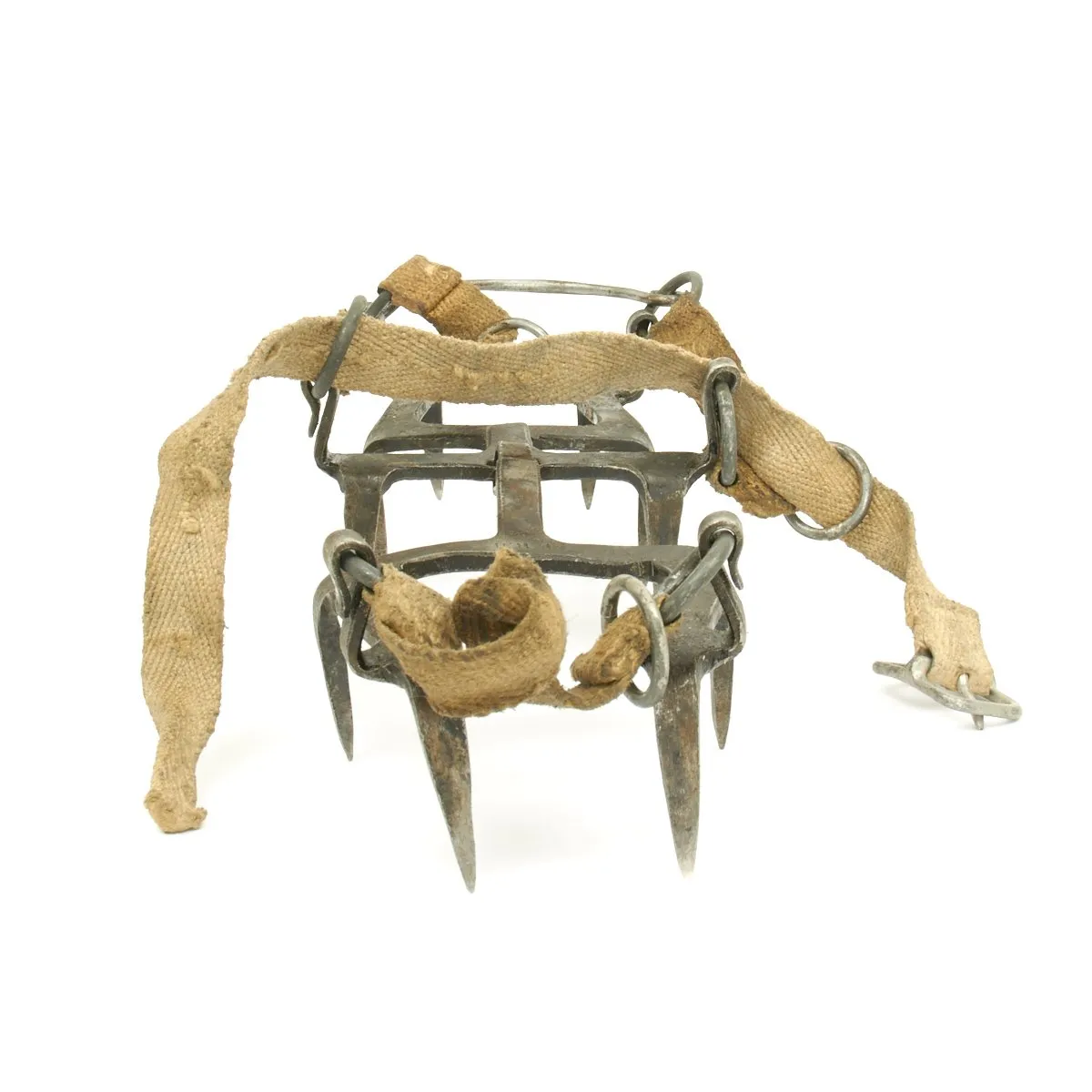 Original German WWII Mountain Troops Gebirgsjäger Crampons