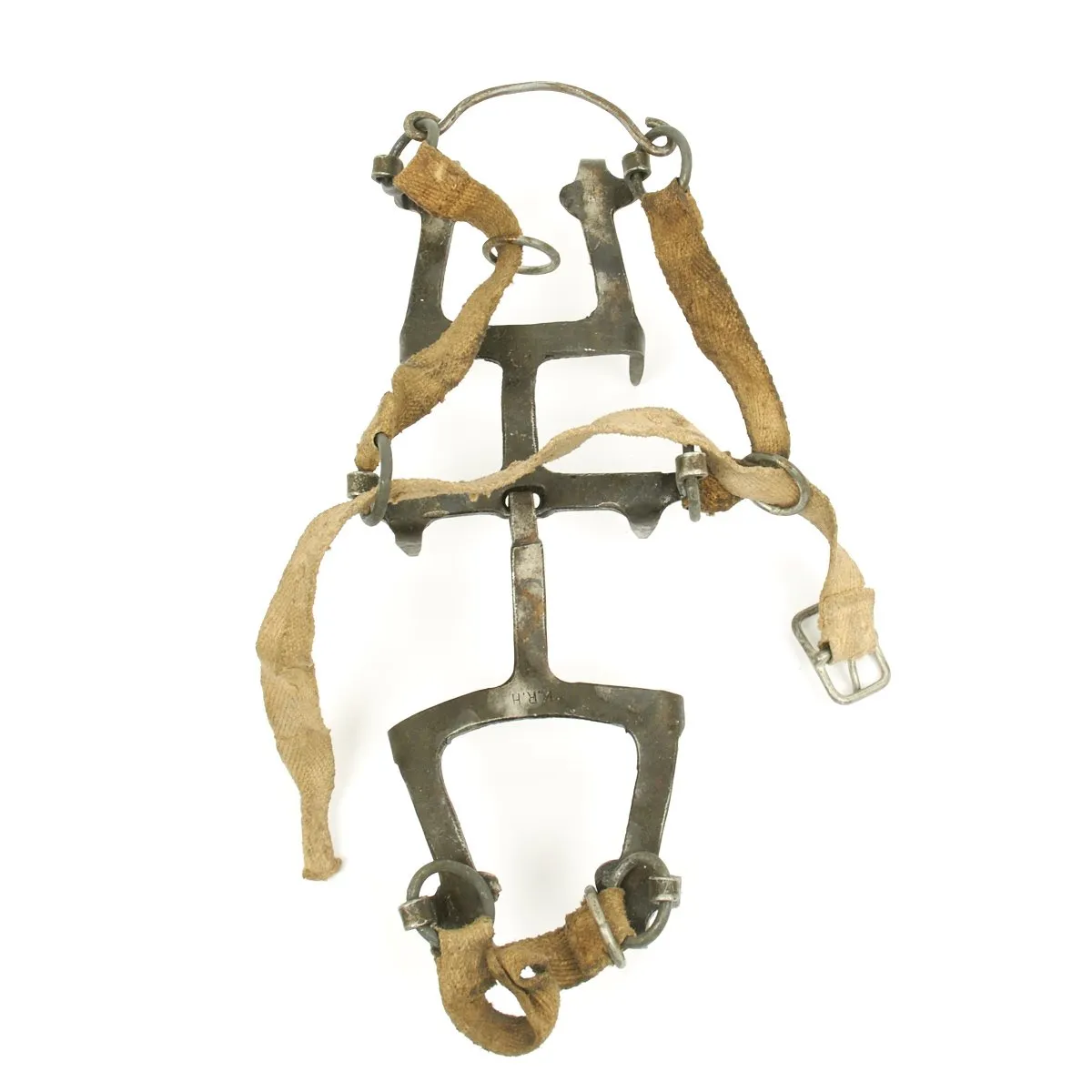 Original German WWII Mountain Troops Gebirgsjäger Crampons