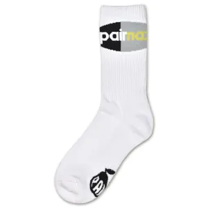 Pair Max White Socks