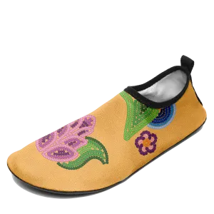 Petal Perfection 3 Kid's Sockamoccs Slip On Shoes