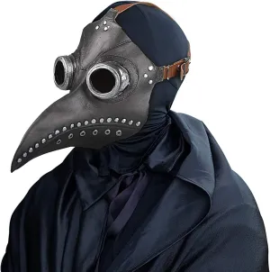 Plague Doctor Mask - Steampunk Bird Mask - Long Beak - Halloween Costume Mask - Masquerade Party